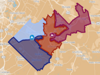  map with middle school zones